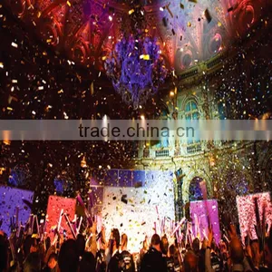 1200W Stage Equipment Color Paper Big Confetti Blower Machine With Flight Case thumbnail-5