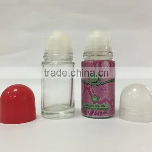 30ML & 50ML Cylindrical FEMME Roll-on Glass Bottle thumbnail-2