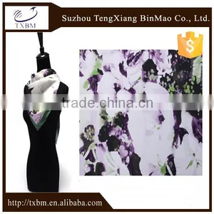 No Moq 100% Silk 12mm Twill 88*88cm Screen Printing Scarf thumbnail-1