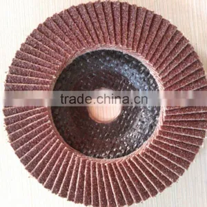 4-7 Inch Aluminum Oxide Flap Disc With Fiberglass Backing Plate thumbnail-2