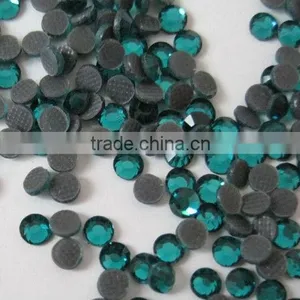 Foil Green Flat Back Rhinestone in Bulk thumbnail-1