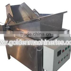Automatic Discharge Peanut Frying Machine Industrial Deep Fryer thumbnail-3