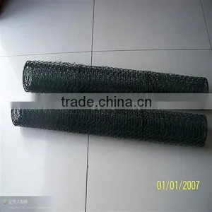 Green/ Black Pvc Coated Small Hole Chicken Wire Mesh thumbnail-3