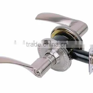 2016 Asia Cheap Price Zinc Alloy Keyless Door Lock Cylindrical Lever Lock Supplier's Choice thumbnail-5