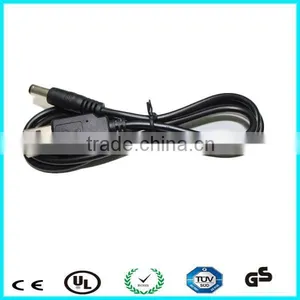 Dc Jack to Usb Charging Cable With 5525 Plug thumbnail-3