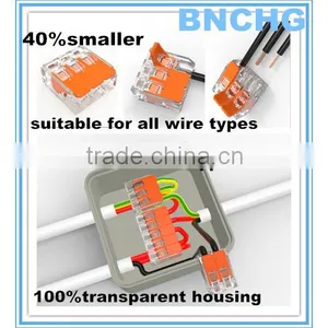 New Hot Sale Replace Wago 221 Type 40% Smaller Than Wago 222 Push In Electrical Wire Connectors for All Wire Types thumbnail-2