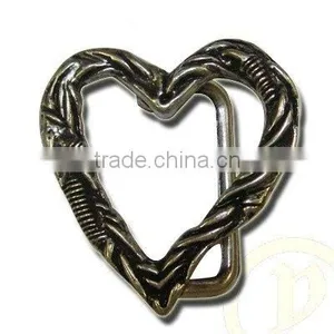 Heart-shape Press Belt Buckle thumbnail-1