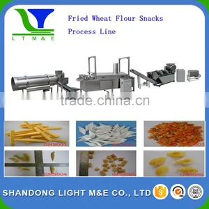 Fried Wheat Flour Snacks Processing Line/Mking Machine thumbnail-1