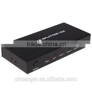 2015 Hot Sales !!!!HD SPLITTER 1x4,New 1x4 3D HD Splitter for HDTV,DVD, HD V1.4 1080P Audio Video Splitter Extender thumbnail-2