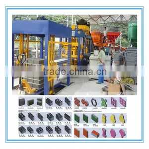 Construction Building Block Machine/ Cement Brick Making Machine for Sale thumbnail-6