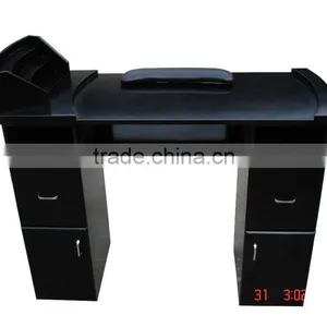 LNE-026 Manicure Table, Nail Desk,Nail Table Nail Salon Manicure Table With Polish Holder Cabinet thumbnail-3