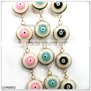 Wholesale Colored Brass Swing Chain For Jewelry thumbnail-1