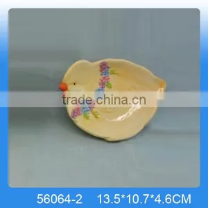 Cutely Ceramic Storage Jar With Cock Figurine thumbnail-5