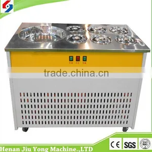 Widely Used Professional Fried Ice Cream Machine Double Pan thumbnail-5