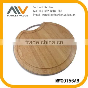 HOT SALE NEW DESIGN RECTANGLE BAMBOO CUTTING BOARD WITH SILICONE thumbnail-3