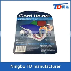 Silicone Business Name Card Holder thumbnail-1
