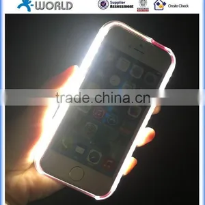 Hot Selling Led Bulb Flash Light Case for Iphone 6s/6s Plus, Selfie Led Case for Iphone 5 thumbnail-1