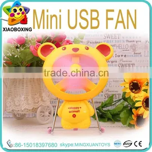 Promotional Gift Kids Plastic Electric qt Micro Usb Fan With Charger thumbnail-6