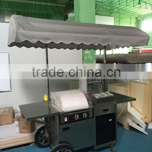 Commercial Customize Stainless Steel Street Cotton Candy Cart For Sale thumbnail-1