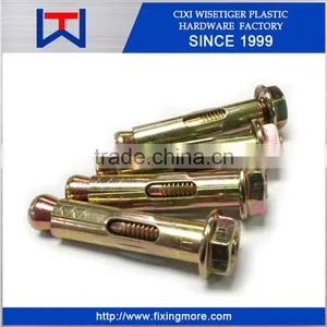 Zinc Plated Sleeve Anchors With Hex Head thumbnail-1