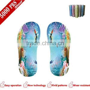 Underwater World Design Printing Film for Pvc/eva/ppu/pu Slipper thumbnail-1