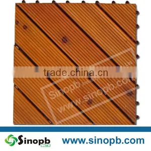 Cumaru DIY Outdoor Flooring, DIY Outdoor Wood Deck Tile 300*300 thumbnail-2