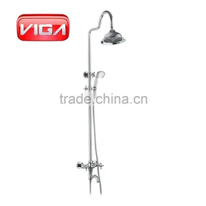 Bathroom Faucet Brass Shower Column Set thumbnail-5