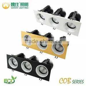 36w Cob Square Led Reccessed Downlight China Manufacutrer, Led Ceiling Downlight thumbnail-3
