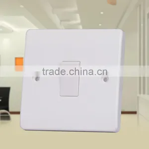 New 86 Type Home Decoration White 1 Gang 1 Way or 2 Way Types of Light Switches thumbnail-1