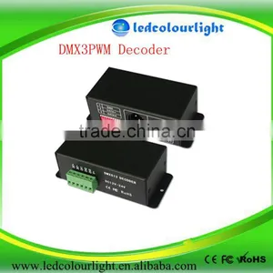 HOT-SALE!! DMX Decoder Controller DC12V-24V DMX512 Decoder 3CH*5A thumbnail-1