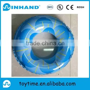 Pvc Inflatable Swimming Ring, CMYK Printing Plastic Water Tube Float Adult Ring thumbnail-3