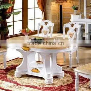 Newest 8 Seater Marble Dining Table thumbnail-3