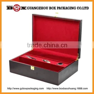 Custom Best Wooden Wine Box Wooden Wine Gift Box thumbnail-3