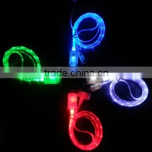 New Style Led Usb Cable Data Link/line , Led Usb Date Line With Usb Charging Cable thumbnail-1
