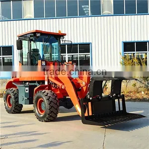Joystick Controls, Four Wheel Drive, Articulated Wheel Loader for Sale thumbnail-4