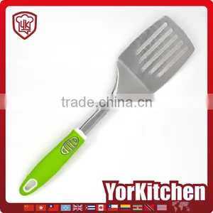 New Design Handle Factory Price Commercial Stainless Steel Egg Flip Turner thumbnail-1