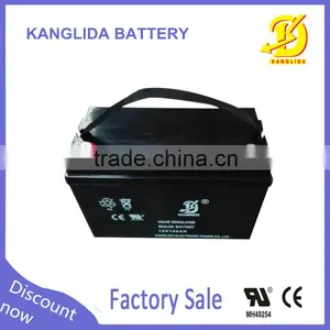 12v 100ah Lead Acid Solar Battery 100 Amp Rechargeable UPS Battery thumbnail-1