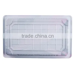 SM1-1107FB Red Gold Plastic Sushi Container,food Delivery Boxes thumbnail-6