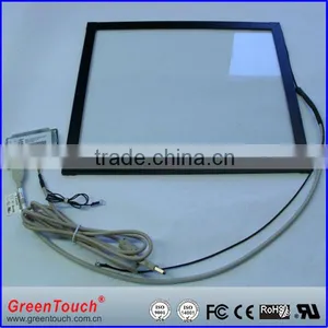 15" High Transparency Saw Touch Panel,usb Saw Touch Screen Kiosk,vandal Proof Saw Touch Screen thumbnail-1
