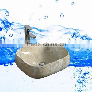 Customed Handmade Bathroom Design White Italian Sinks thumbnail-6