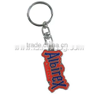 Metal Rugby Ball Keychain thumbnail-1