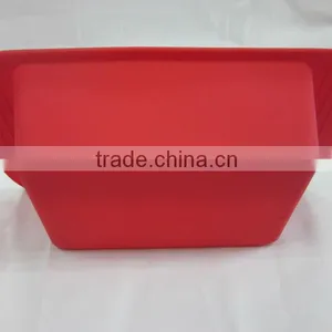 100% Food Grade Non-stick Platinum Silicone Loaf Pan Bake Mold thumbnail-5