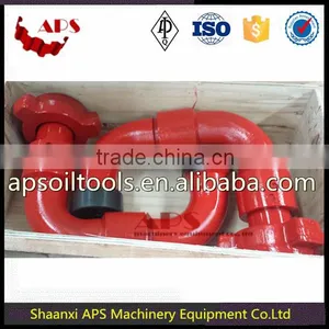Oil and Gas High Pressure Swivel Joint/API Oil Drilling Equipment Elbow and Union in Manifold thumbnail-3