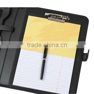 Custom Cheaper Price Leather Folder, A4 Leather Portfolio / File Folder thumbnail-2