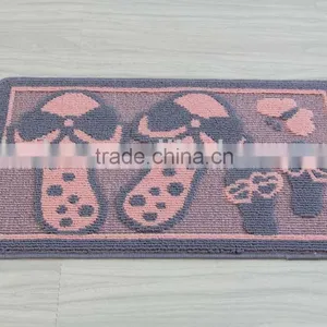 Polyester Non Slip Printed Door Floor Mat Non Slip Rug Pad thumbnail-4