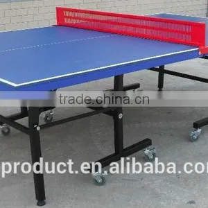High Quality Factory Price Economic 25mm SMC Standard Size Moveable Foldable Table Tennis Table thumbnail-1