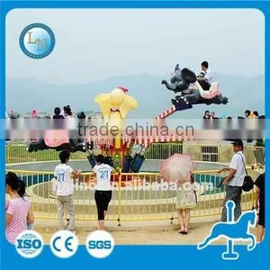 Flying Elephant Ride!!! Amusement Park Funfair Playground Equipment Flying Elephant Ride for Sale thumbnail-2