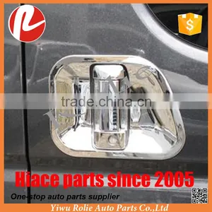 Toyota Hiace Regius ACE 2005-2016 Chrome ABS Outer Door Handle Bowl Case Cover thumbnail-2