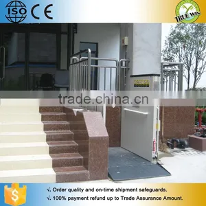 China Manufacturer Small Electric Man Wheelchair Lift for Handicapped thumbnail-2