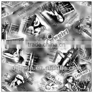 Modern Life Oilcloth Tablecloth thumbnail-1